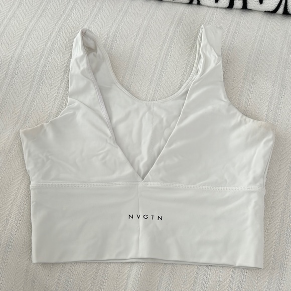 NVGTN Other - NVGTN White Sports Bra